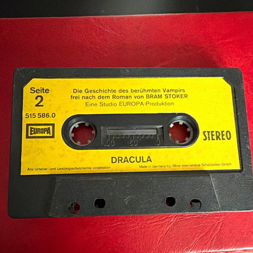 Dracula kassette europa 515 - kassette,