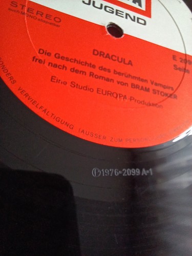 Dracula vinyl 1976 europa - dracula,